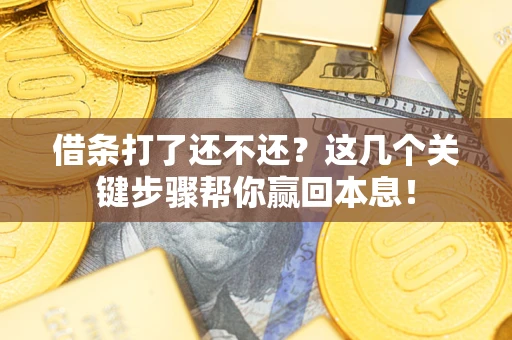 济南借条打了还不还？这几个关键步骤帮你赢回本息！