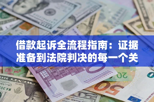 济南借款起诉全流程指南：证据准备到法院判决的每一个关键步骤