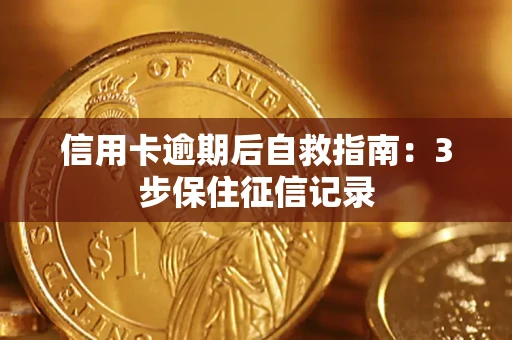 济南信用卡逾期后自救指南：3步保住征信记录