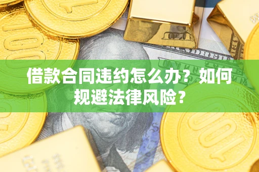 济南借款合同违约怎么办？如何规避法律风险？